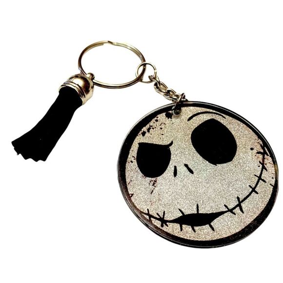 Nightmare Before Christmas Jack Skellington Keychain - Picture 1 of 1